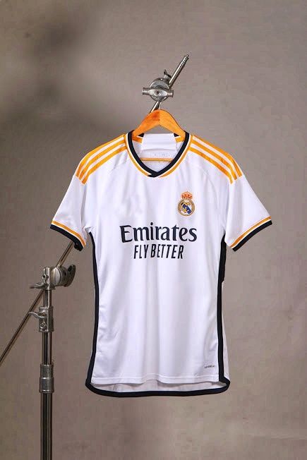 Real Madrid Home Kit New Season 2023/24 Premium Football Jersey - Jersey