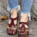 Fashion Women Sandals Sli On Round Female Slippers Casual Comfortable Outdoor Fashion 2023 Summer Flat Plus Size Shoes Women. 