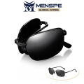 MENSPE Photochromic Sunglasses Foldable Men Women Polarized Chameleon Glasses Driving Goggles Anti-glare Sun Glasses Night Vision Lens UV Protection Chic Retro Sun glasses. 