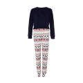 Womens Casual Printed Holiday Cozy Pajama Joggers From Levin. 