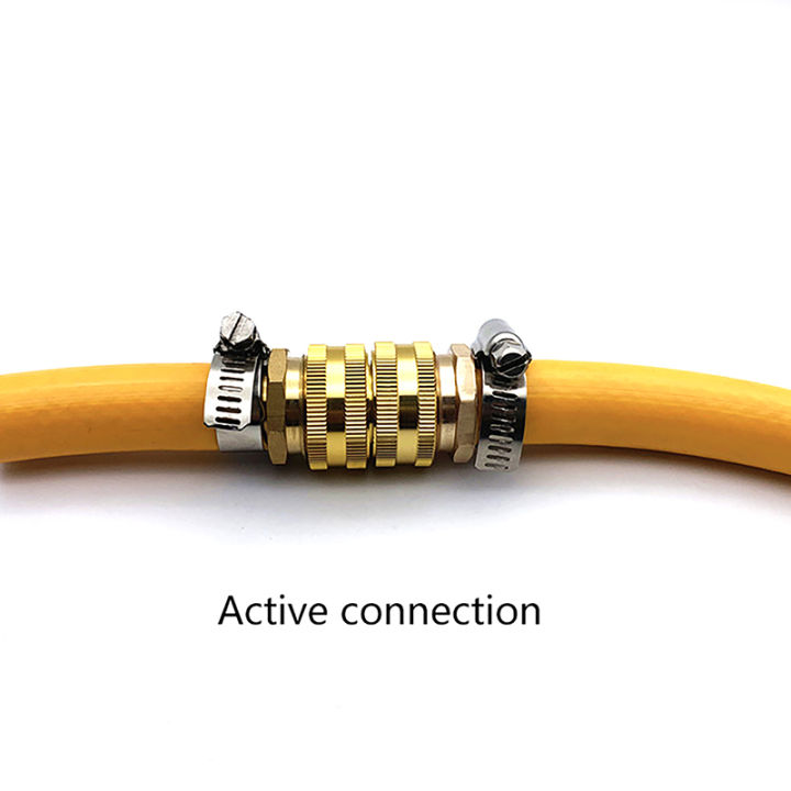 1Pc%20Two-Way%20Female%20Connector%20Solid%20Brass%20Garden%20Hose%20Adapter%203/4%20Female-To-Female%20Hose%20Adapter%20For%20Irrigation%20Connector%20Conbo%20-%20Image%204