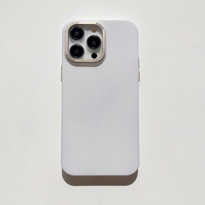 HOCE%20Luxury%20Matte%20Phone%20Cases%20For%20iPhone%2015%2014%2013%20Pro%20Max%20With%20Plating%20Camera%20Bumper%20Protect%20Case%20For%2014%20Pure%20Color%20Dustproof%20Net%20Cover%20-%20Image%202