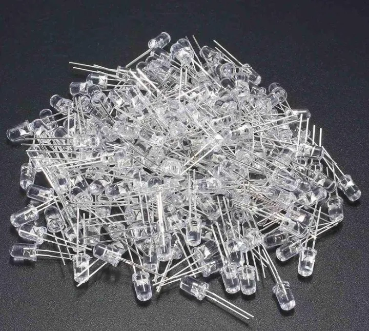 100Ps%205mm%20White%20LED%20Diode%20Lights%20-%20%5BUltra%20Bright%5D%20Clear%20Transparent%20DC%203V%2020mA%20Emitting%20Diodes%20LEDs%20Bulb%20-%20Image%204