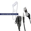 LALA Surveillance Security Spiral Acoustic Air Tube Earpiece for Mobile Phones.
