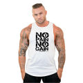 Brand gym clothing no pain no gain stringer tatop men bodybuilding tanktop singlet fitness sleeveless vest muscle Undershirt.