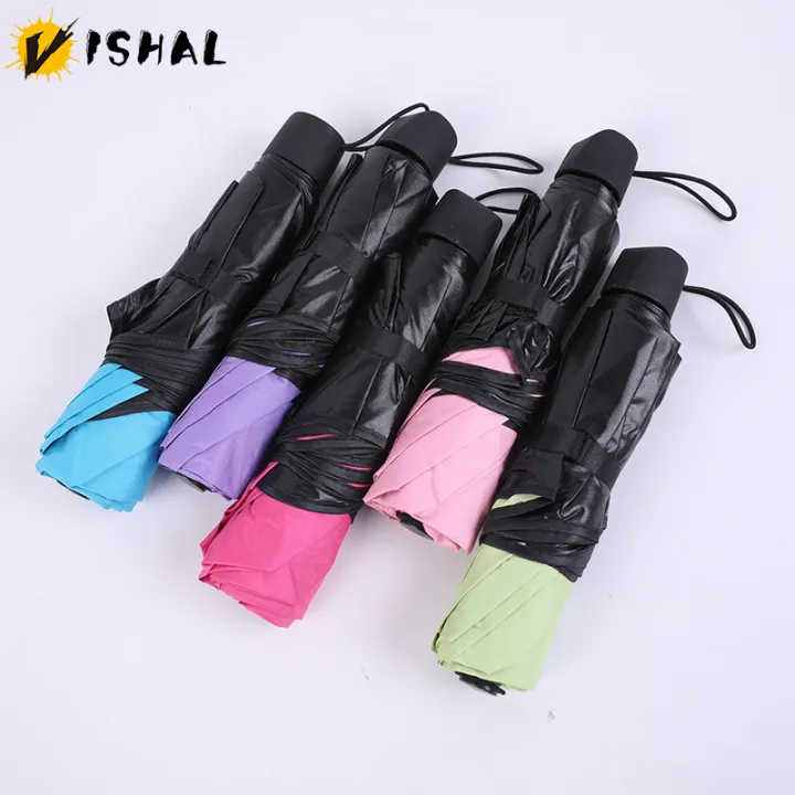 VISHAL%20Flowering%20in%20Water%20Umbrella%20for%20Women%20Thickened%20Black%20Glue%20Folding%20Anti-UV%20Sun/Rain%20Umbrella%20Hand%20Movement%20Sunshade%20Tool%20-%20Image%204