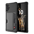 Shockproof armor back case luxury Wallet Case For Samsung Note20 & Samsung Note20 Ultra.