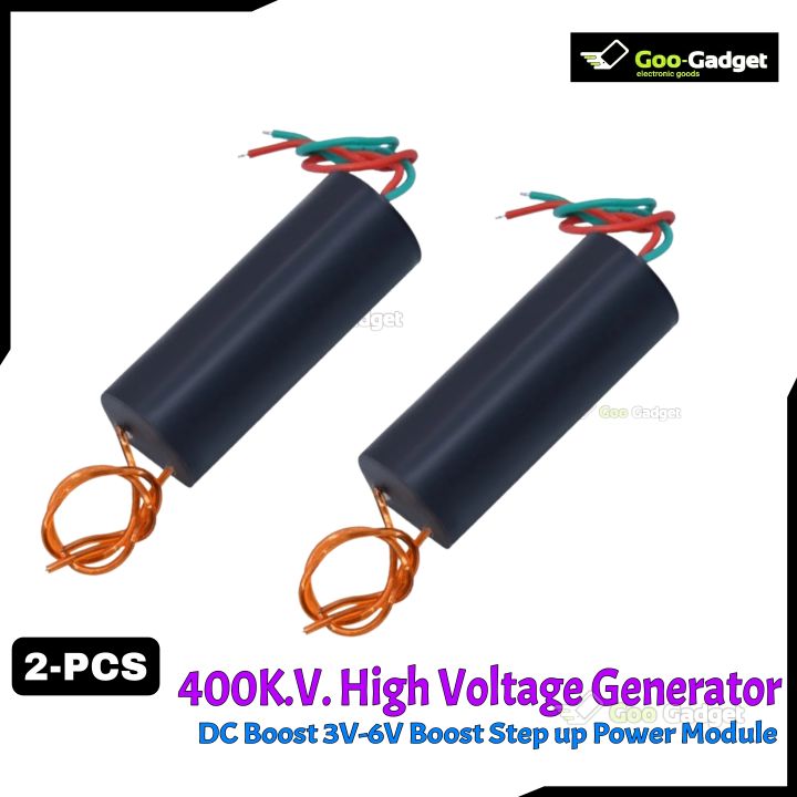 2-PCS DC Boost Converter Module 3V-6V to 400kV High Voltage Generator 400000V Step-Up Power Module