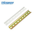 DIN Rail NS35/7.5 Steel/Aluminum Thickness 1mm/1.5mm NS 35-S/relaxAL Mounting Terminal Block Installation Electrical Cabinet C45.