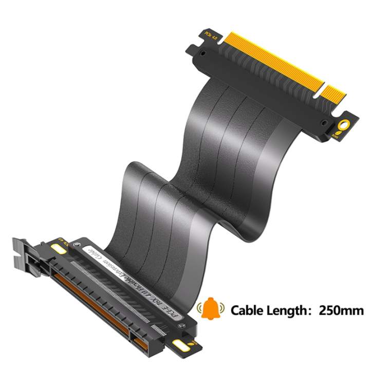 Extension%20Cable%20Extension%20Cable%20Plastic%20PCIE%204.0%2016X%20High%20Speed%20GPU%20Riser%20Cable%20with%20PCI%20Express%20Port%20for%20GPU%20180%20Degree%2030cm%20-%20Image%2010