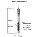 Electric Engraving Pen Grinding Polishing Nail Machines Engraving Pen Tool USB Rechargeable Cordless for Jewelry Wood Metal.