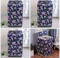 Waterproof & Dustproof Printed Top Loading Washing Machine Cover (6kg to 12kg) – Premium Protective Fabric Shield with Zipper.