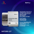 HAT5300-12T ||  Synology 12 TB || 3.5" || SATA 6 Gb/s|| 7,200 rpm || HDD. 