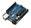 Uno R3 (ATmega328 Microcontroller). 