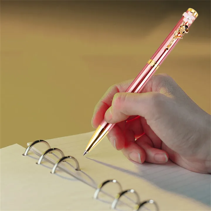 Pink%20Cherry%20Blossom%20Pen%20Rose%20Flower%20Pen%20Metal%20Ballpoint%20Pen%20Cute%20Rotary%20Ball%20Pens%20Business%20Signature%20Pens%20Office%20School%20Writing%20Supplies%20-%20Image%203