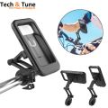 Universal 360 Rotating Bike Handlebar Mobile Phone Holder With Touch Screen - NR Mart-2024. 