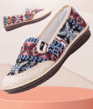 Ethnic Style Woven Embroidery Shoes for Women. 