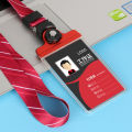 Business Credit Card Holder Multifunctional ID Card Work Badge Card Holder with Lanyard Work Permit Work Card Holder Transparent Certificate Set Protector Case Cover for Men and Women. 