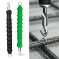 Semi-Automatic Tying Machine Wire Knoting Pliers Straight Pull Bar Binding Hook Construction Site Winding Tool Easy Install Easy to Use A. 