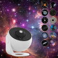 Night Light Galaxy Projector Starry Sky Projector 360° Rotate Planetarium Lamp For Kids Bedroom Valentines Day Gift Wedding Deco. 