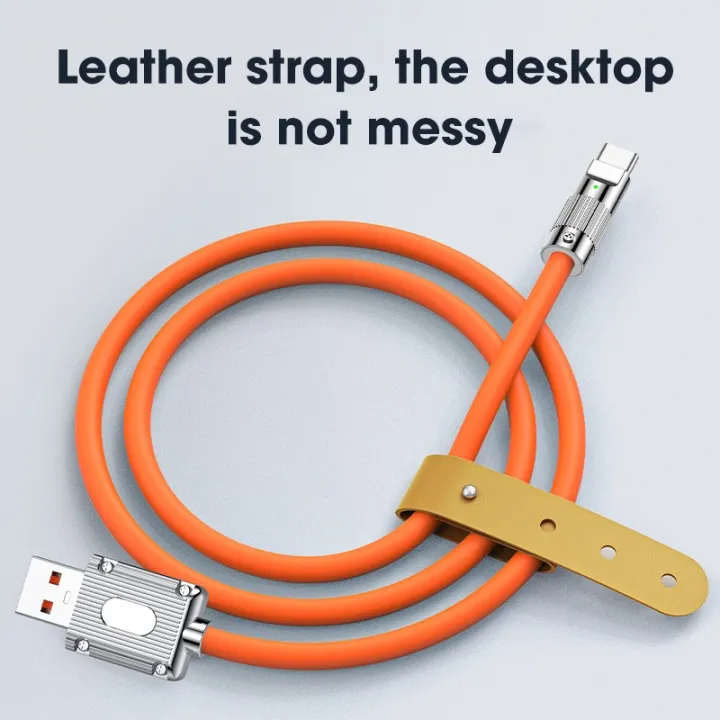 120W%206A%20Super%20Fast%20Charge%20Data%20Line%20Accessories%20Liquid%20Silicone%20Quick%20Charge%20Durable%20LED%20Cable%20USB%20Bold%20Type-C%20USB%20Flexible%20-%20Image%205