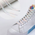 Flat Shoelaces Rainbow Colour Shoe Laces Casual Canvas Shoes Colorful Shoelace Print Gradient Suitable For All Unisex 1 Pair.