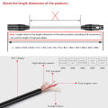 Guitar Patch Cable 6.5mm/6.35mm Mono Jack 1/4 Inch to 1/4 Inch TS Instrument Audio Cable for Guitar Mixer Amplifier 0.3M-15M.