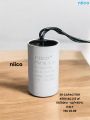 Niico Ceiling Fan Capacitor Model niico=FM- 2.5uf =450 V.AC (Made In Italy)  Capacitor=2.5 UF ( 3 Year Warranty). 