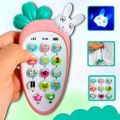 Toys Rabbit Phone Smart Phone Cordless Feature Mobile Phone Toys Mobile Phone for Kids Phone Small Phone Toy Musical Toys for Kids Smart Light (Rabbit Phone) - Multicolor. 