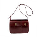 Korean version niche design retro twin bag, commuting versatile, hand-held cross-body premium shoulder bag.