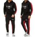 Versatile Quality and Durability - New Style Black Hoodie with Pant Set for Men - Elevate Your Fashion Game.