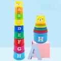 Kid Brain Response Battle Fold Cup Hand Speed Competition Fold Cup Child Stack Game Early Education Puzzle Train Board Games Toy. 