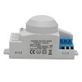5.8GHz HF System LED Microwave 360 Degree Motion Sensor Light Switch Body Motion Detector,White.