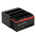 Multifunctional 2.5/3.5" IDE&SATA Hard Disk Base USB 3.0 HDD Docking Station Three-bay HDD Docking Station AU Plug. 