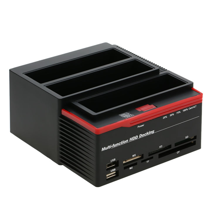 Multifunctional%202.5/3.5"%20IDE&SATA%20Hard%20Disk%20Base%20USB%203.0%20HDD%20Docking%20Station%20Three-bay%20HDD%20Docking%20Station%20AU%20Plug%20-%20Image%203