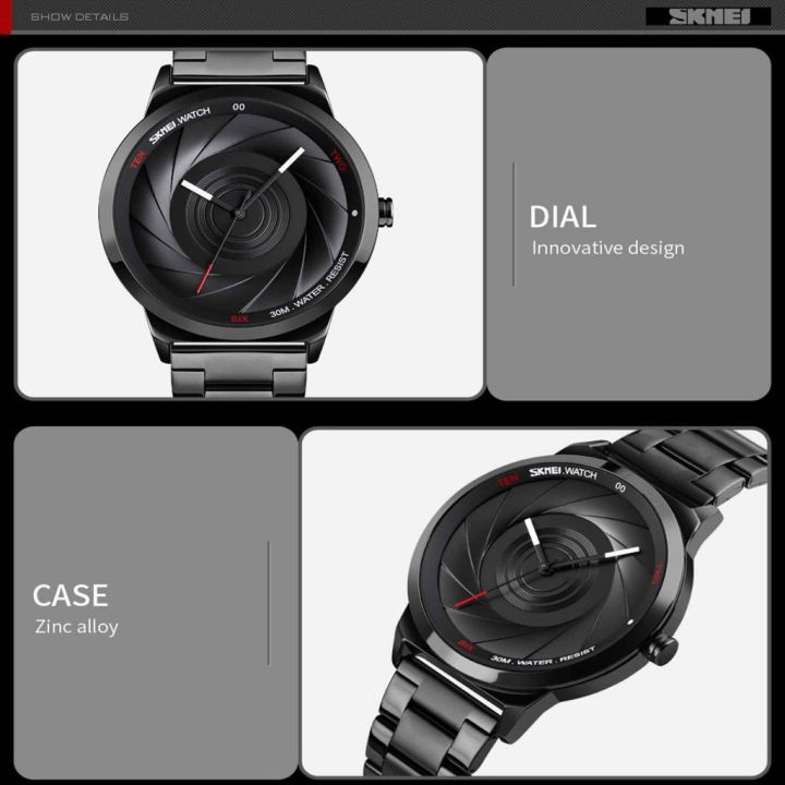 SKMEI%209210%20Watch%20For%20Men%20Quartz%20Watch%20Business%20Men%20Waterproof%203D%20Camera%20Design%20Gift%20Clock%20Stainless%20Steel%20Strap%20-%20Image%207