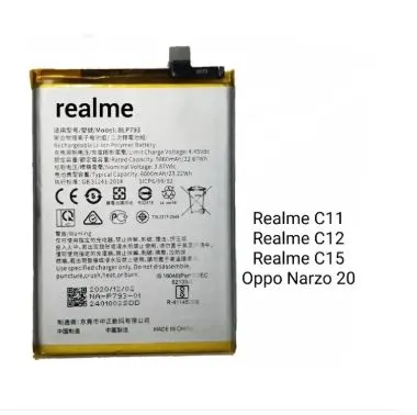 OPPO Realme BLP793 Battery for Realme C15 Battery