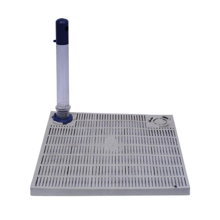 Aquarium Plastic Tray Filter - White