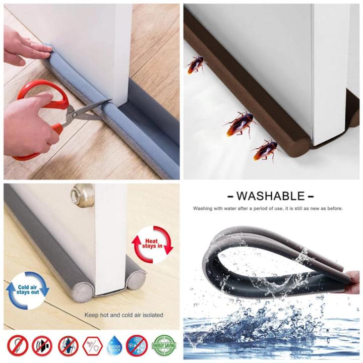 Door Draft and Dust Stopper Door Air Stopper Door Bottom Sealing Strip 37 Inches Door Draft Door gap and Dust Stopper Door Insect Protector