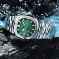 Poedagar 613 Business Quartz Luxury Stainless Steel Watch for Men. 