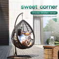 Swing Chair or Hammock Chair Chocolate Color Oval Shape_Premium Quality Imported From China_Largest Size. 