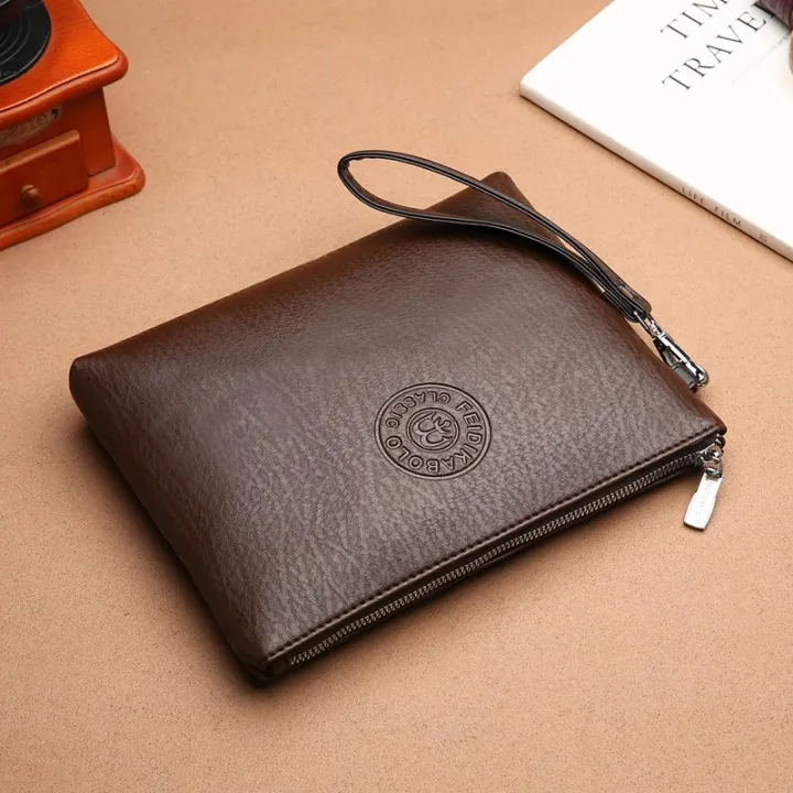 Men's%20Handbag%20Soft%20Authentic%20Leather%20Tactile%20Feel%20Large%20Capacity%20Clutch%20Casual%20Clutch%20Men's%20Wallet%20Envelope%20Package%20Fashion%20-%20Image%202