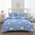 Special price skin-friendly brushed printed bed sheet four-piece set bedding duvet cover three-piece quilt cover set factory direct sales.