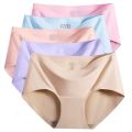 China Made Seamless Ice Silk Panties For Women Briefs Ultra-Thin Underwear - Penty - Panty. 
