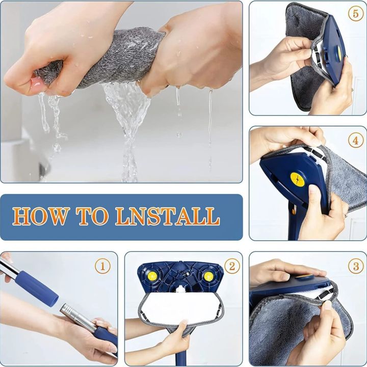 360%C2%B0%20Rotatable%20Adjustable%20Triangle%20Cleaning%20Mop%20Extendable%20%20with%20Long%20Handle%20Hand%20Twist%20Quick%20Dry%20Mop%20-%20Image%205