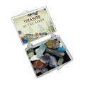 Treasure Of Earth Crystal Tumbled Polished Natural Gem Stones Mix Colors In Box Mineral Specimen Crystal Stone For Gift. 