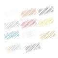 LI Honeycomb Graphics Car Side Body Sticker Hexagon Geometric Pattern Decals Self-Adhesive DIY Exterior Auto Decoration. 