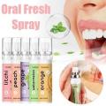 Fruit Flavor Fresh Breath Spray Cool Mouth Freshener Remove Bad Breath Oral Care Portable Work Travel Long Lasting Sweet Spray-22ml. 