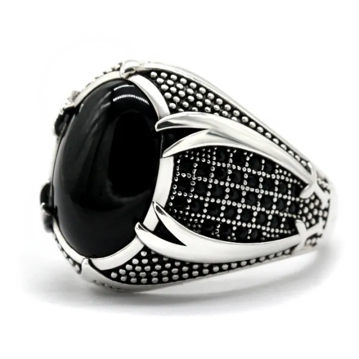 Retro%20Handmade%20Islamic%20Men%20Ring%20Vintage%20Turkish%20Double%20s%20Black%20Red%20CZ%20Stone%20Ring%20Punk%202023%20Trendy%20Religious%20Muslim%20Jewelry%20-%20Image%202