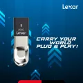 Lexar JumpDrive Fingerprint F35 256GB USB 3.0 Flash Drive with 256-bit AES Encryption - 10 Fingerprint IDs - Ultra Fast Access - Easy Set-Up. 